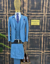 Blauw pak